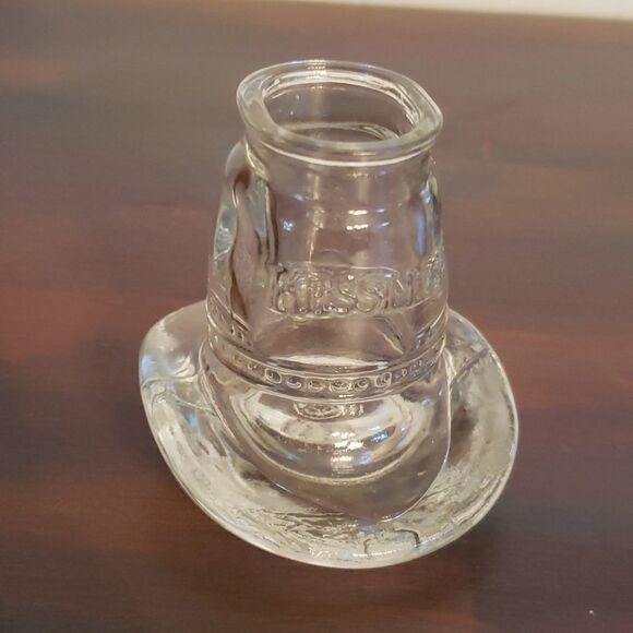 NWOT Cute Kessler Glass Cowboy Hat Shot Glass - Picture 2 of 10